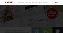 Desktop Screenshot of nibe.fi