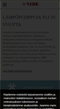 Mobile Screenshot of nibe.fi